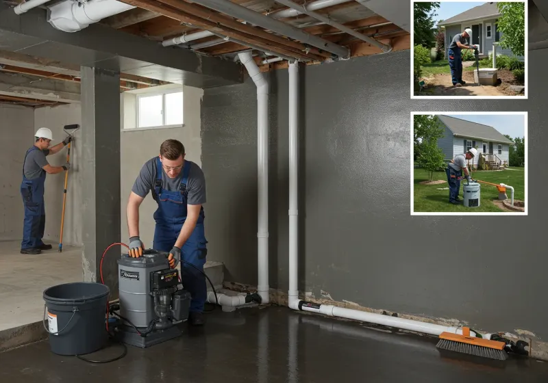 Basement Waterproofing and Flood Prevention process in Rossmoyne, OH